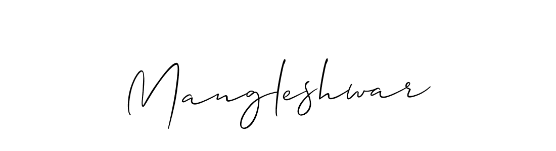 Make a beautiful signature design for name Mangleshwar. Use this online signature maker to create a handwritten signature for free. Mangleshwar signature style 2 images and pictures png