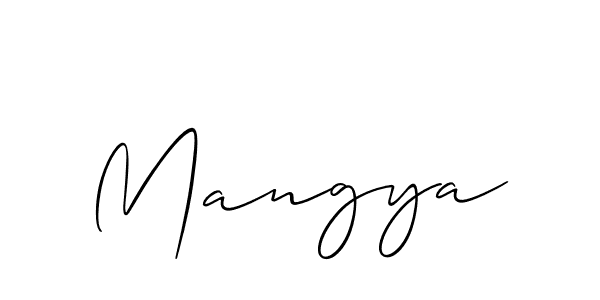 Once you've used our free online signature maker to create your best signature Allison_Script style, it's time to enjoy all of the benefits that Mangya name signing documents. Mangya signature style 2 images and pictures png