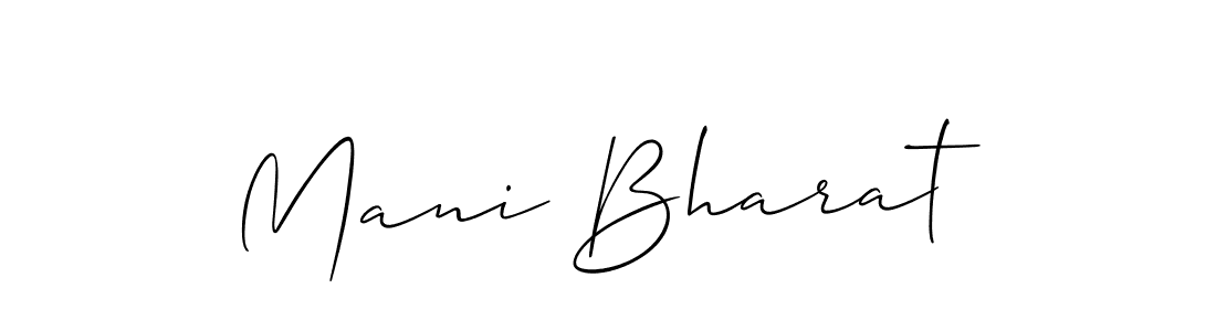 You can use this online signature creator to create a handwritten signature for the name Mani Bharat. This is the best online autograph maker. Mani Bharat signature style 2 images and pictures png