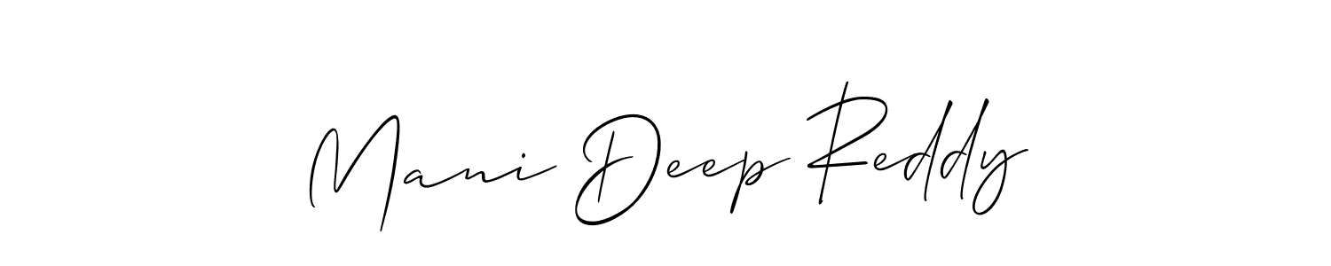 Check out images of Autograph of Mani Deep Reddy name. Actor Mani Deep Reddy Signature Style. Allison_Script is a professional sign style online. Mani Deep Reddy signature style 2 images and pictures png