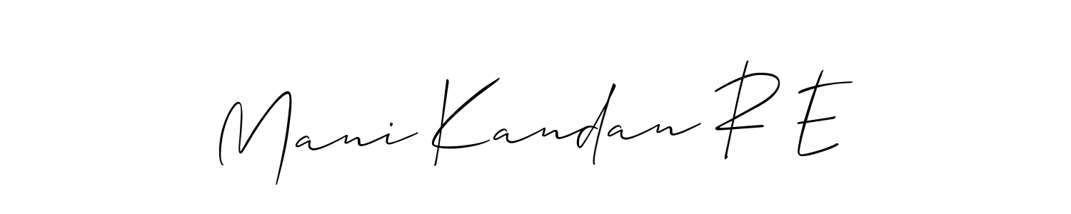 Check out images of Autograph of Mani Kandan R E name. Actor Mani Kandan R E Signature Style. Allison_Script is a professional sign style online. Mani Kandan R E signature style 2 images and pictures png