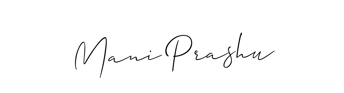 Make a beautiful signature design for name Mani Prashu. Use this online signature maker to create a handwritten signature for free. Mani Prashu signature style 2 images and pictures png
