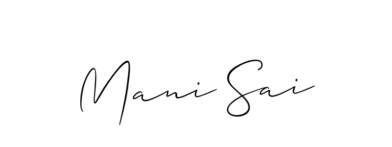 Check out images of Autograph of Mani Sai name. Actor Mani Sai Signature Style. Allison_Script is a professional sign style online. Mani Sai signature style 2 images and pictures png