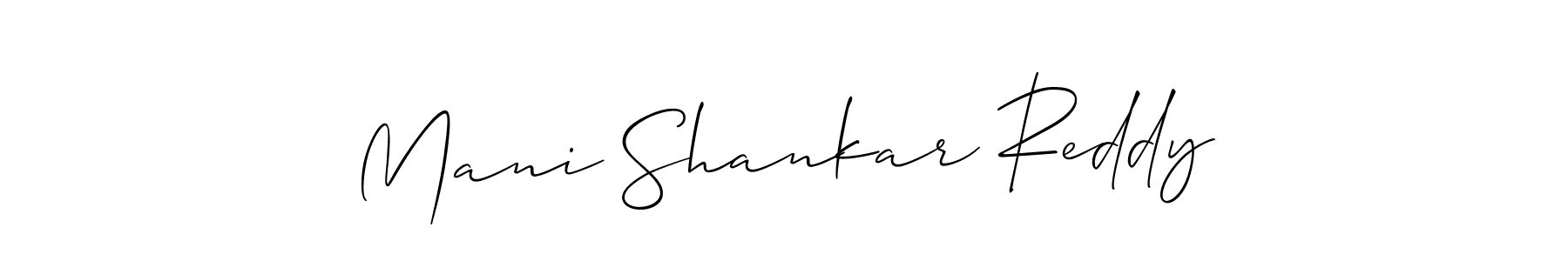 Make a beautiful signature design for name Mani Shankar Reddy. Use this online signature maker to create a handwritten signature for free. Mani Shankar Reddy signature style 2 images and pictures png