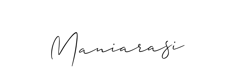 Maniarasi stylish signature style. Best Handwritten Sign (Allison_Script) for my name. Handwritten Signature Collection Ideas for my name Maniarasi. Maniarasi signature style 2 images and pictures png