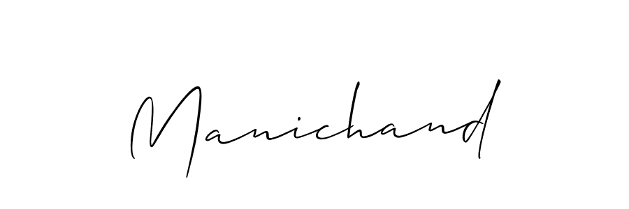 Make a beautiful signature design for name Manichand. Use this online signature maker to create a handwritten signature for free. Manichand signature style 2 images and pictures png