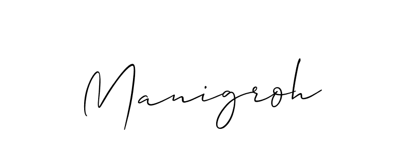 Here are the top 10 professional signature styles for the name Manigroh. These are the best autograph styles you can use for your name. Manigroh signature style 2 images and pictures png