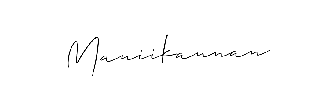 How to Draw Maniikannan signature style? Allison_Script is a latest design signature styles for name Maniikannan. Maniikannan signature style 2 images and pictures png