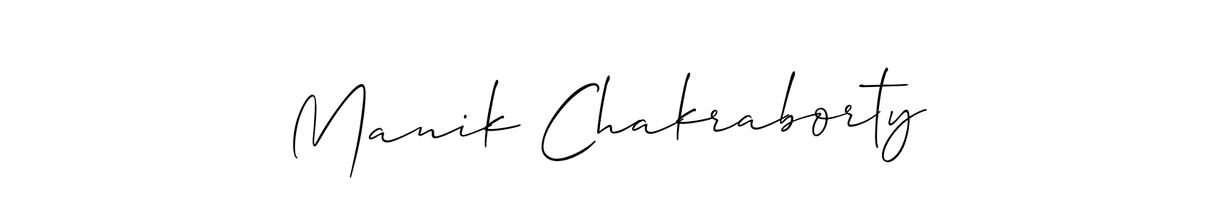 Once you've used our free online signature maker to create your best signature Allison_Script style, it's time to enjoy all of the benefits that Manik Chakraborty name signing documents. Manik Chakraborty signature style 2 images and pictures png