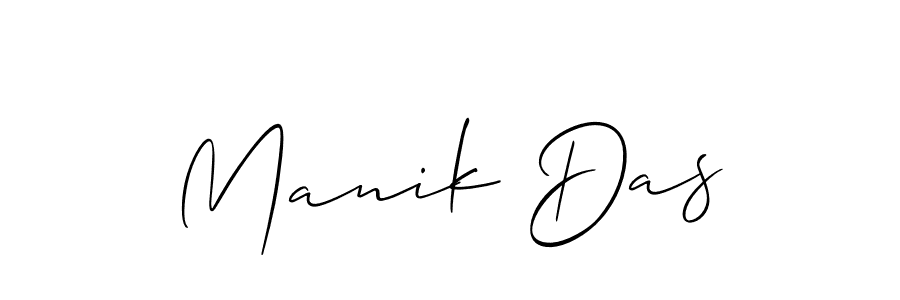 Best and Professional Signature Style for Manik Das. Allison_Script Best Signature Style Collection. Manik Das signature style 2 images and pictures png