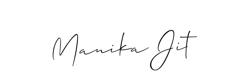 It looks lik you need a new signature style for name Manika Jit. Design unique handwritten (Allison_Script) signature with our free signature maker in just a few clicks. Manika Jit signature style 2 images and pictures png