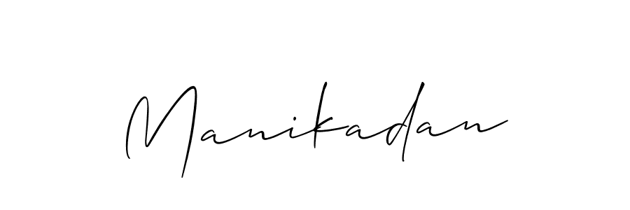 Make a beautiful signature design for name Manikadan. Use this online signature maker to create a handwritten signature for free. Manikadan signature style 2 images and pictures png