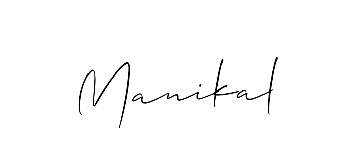 How to make Manikal name signature. Use Allison_Script style for creating short signs online. This is the latest handwritten sign. Manikal signature style 2 images and pictures png