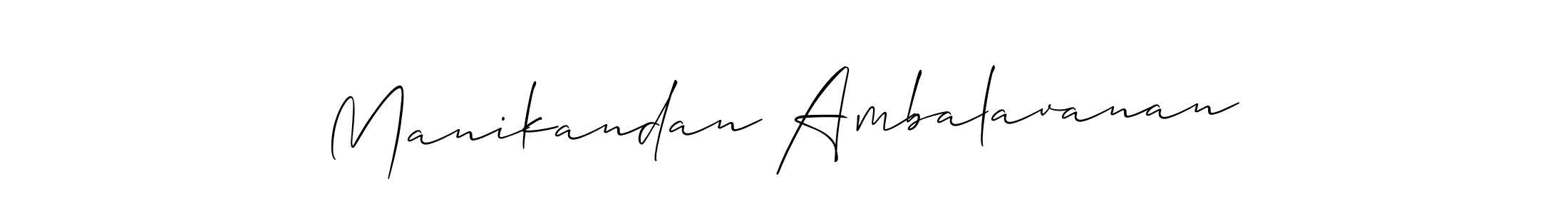 You should practise on your own different ways (Allison_Script) to write your name (Manikandan Ambalavanan) in signature. don't let someone else do it for you. Manikandan Ambalavanan signature style 2 images and pictures png