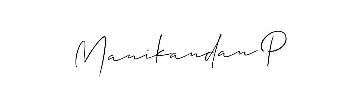 You can use this online signature creator to create a handwritten signature for the name Manikandan P. This is the best online autograph maker. Manikandan P signature style 2 images and pictures png