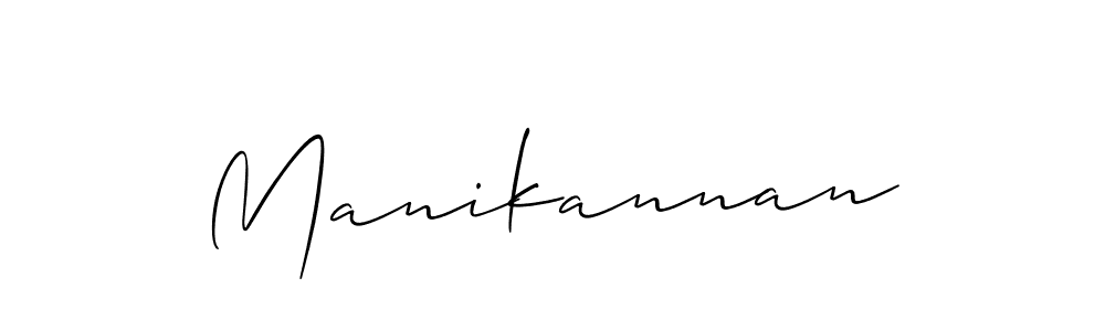 How to Draw Manikannan signature style? Allison_Script is a latest design signature styles for name Manikannan. Manikannan signature style 2 images and pictures png