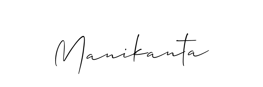 Best and Professional Signature Style for Manikanta. Allison_Script Best Signature Style Collection. Manikanta signature style 2 images and pictures png