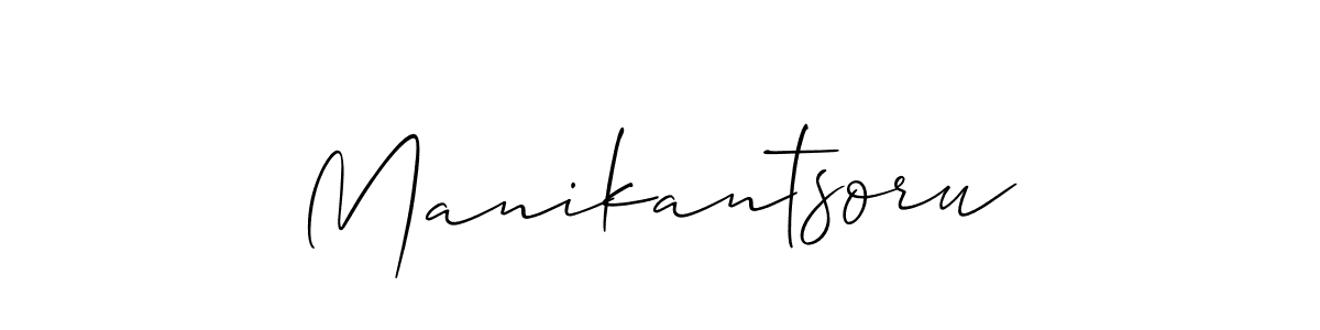 Manikantsoru stylish signature style. Best Handwritten Sign (Allison_Script) for my name. Handwritten Signature Collection Ideas for my name Manikantsoru. Manikantsoru signature style 2 images and pictures png