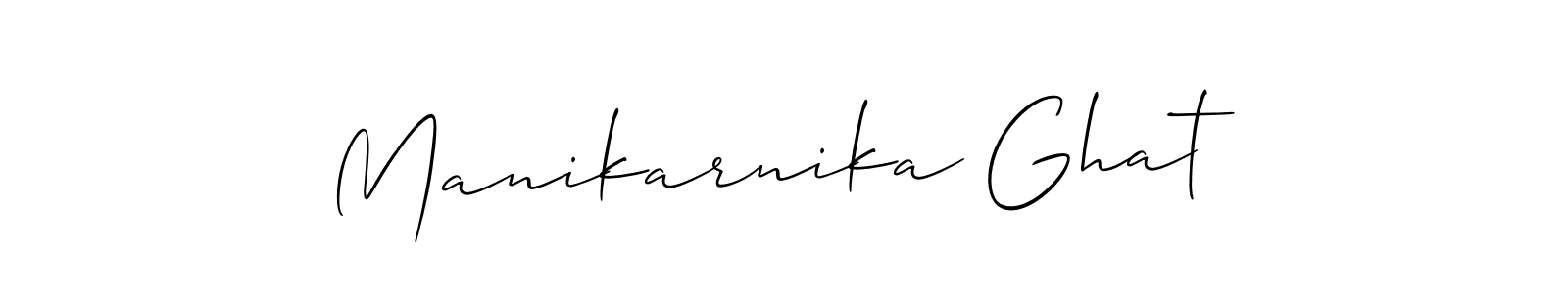 Best and Professional Signature Style for Manikarnika Ghat. Allison_Script Best Signature Style Collection. Manikarnika Ghat signature style 2 images and pictures png
