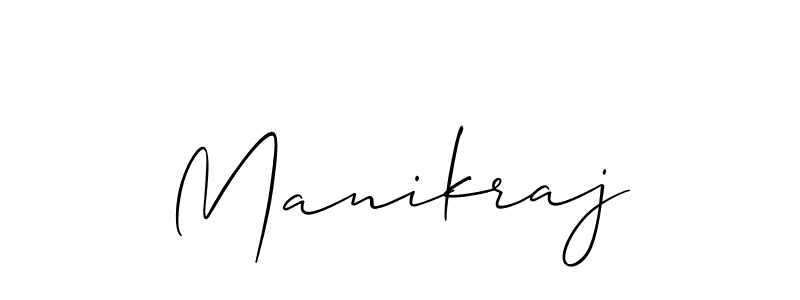You should practise on your own different ways (Allison_Script) to write your name (Manikraj) in signature. don't let someone else do it for you. Manikraj signature style 2 images and pictures png