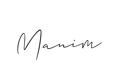 Create a beautiful signature design for name Manim. With this signature (Allison_Script) fonts, you can make a handwritten signature for free. Manim signature style 2 images and pictures png