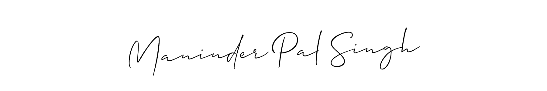 Best and Professional Signature Style for Maninder Pal Singh. Allison_Script Best Signature Style Collection. Maninder Pal Singh signature style 2 images and pictures png