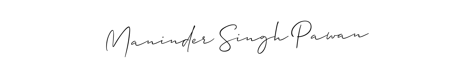 You should practise on your own different ways (Allison_Script) to write your name (Maninder Singh Pawan) in signature. don't let someone else do it for you. Maninder Singh Pawan signature style 2 images and pictures png