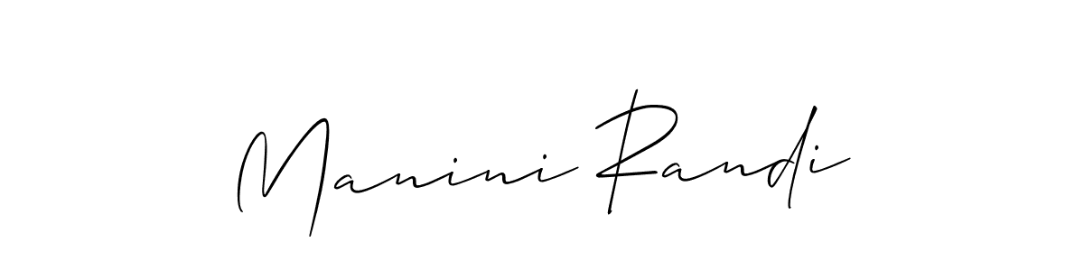 See photos of Manini Randi official signature by Spectra . Check more albums & portfolios. Read reviews & check more about Allison_Script font. Manini Randi signature style 2 images and pictures png