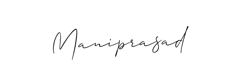 You should practise on your own different ways (Allison_Script) to write your name (Maniprasad) in signature. don't let someone else do it for you. Maniprasad signature style 2 images and pictures png