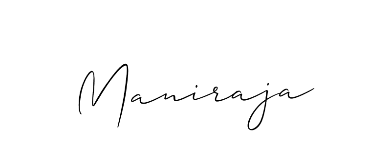 You can use this online signature creator to create a handwritten signature for the name Maniraja. This is the best online autograph maker. Maniraja signature style 2 images and pictures png