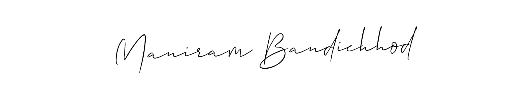 Check out images of Autograph of Maniram Bandichhod name. Actor Maniram Bandichhod Signature Style. Allison_Script is a professional sign style online. Maniram Bandichhod signature style 2 images and pictures png