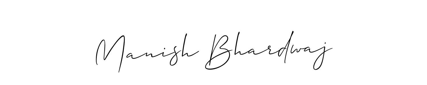 Best and Professional Signature Style for Manish Bhardwaj. Allison_Script Best Signature Style Collection. Manish Bhardwaj signature style 2 images and pictures png