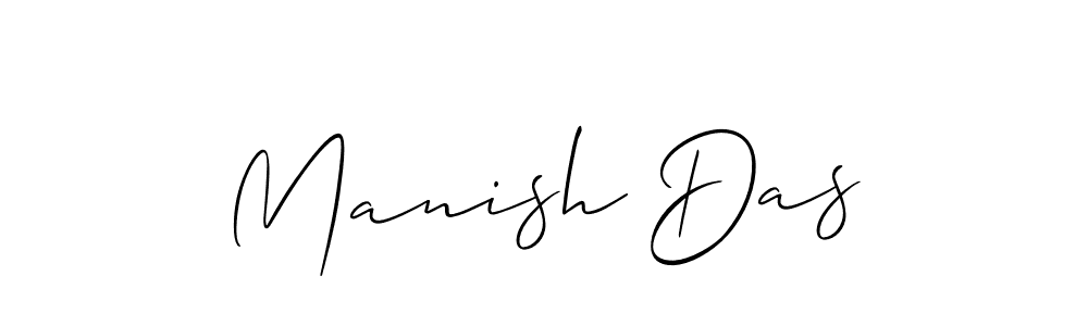 Also You can easily find your signature by using the search form. We will create Manish Das name handwritten signature images for you free of cost using Allison_Script sign style. Manish Das signature style 2 images and pictures png