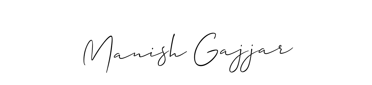 Best and Professional Signature Style for Manish Gajjar. Allison_Script Best Signature Style Collection. Manish Gajjar signature style 2 images and pictures png