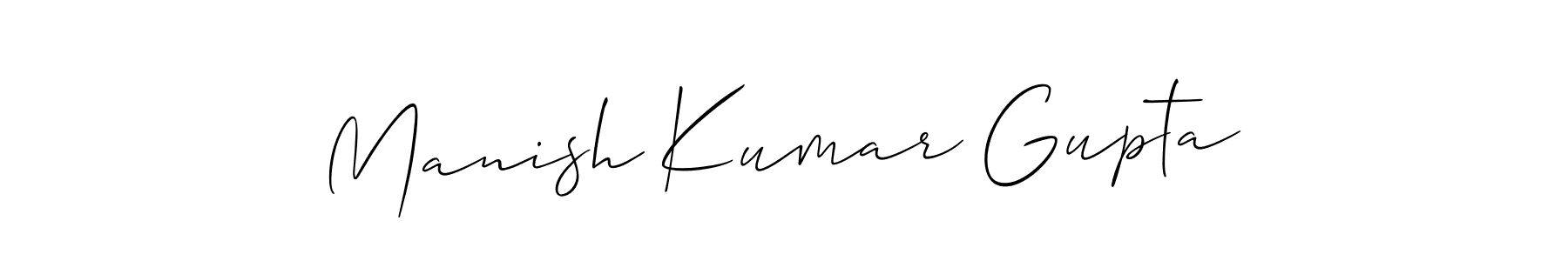 You can use this online signature creator to create a handwritten signature for the name Manish Kumar Gupta. This is the best online autograph maker. Manish Kumar Gupta signature style 2 images and pictures png