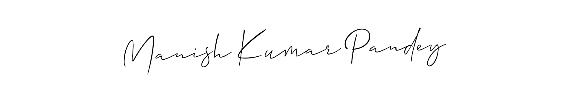 Once you've used our free online signature maker to create your best signature Allison_Script style, it's time to enjoy all of the benefits that Manish Kumar Pandey name signing documents. Manish Kumar Pandey signature style 2 images and pictures png