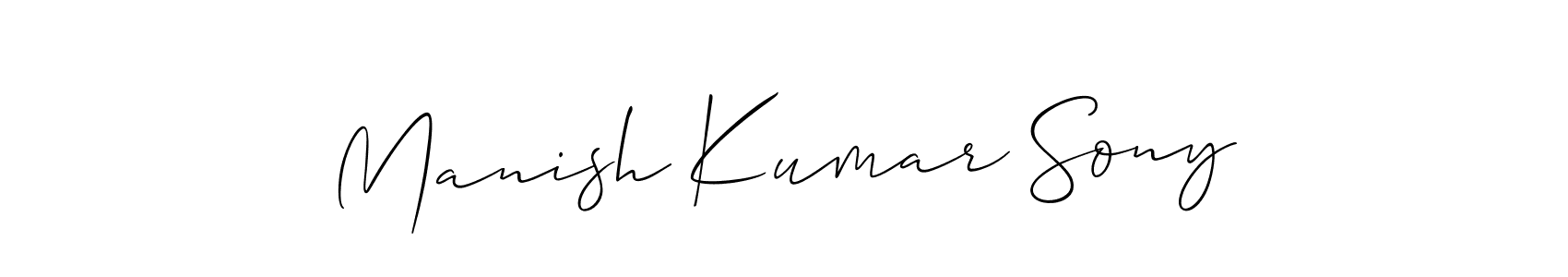 Here are the top 10 professional signature styles for the name Manish Kumar Sony. These are the best autograph styles you can use for your name. Manish Kumar Sony signature style 2 images and pictures png