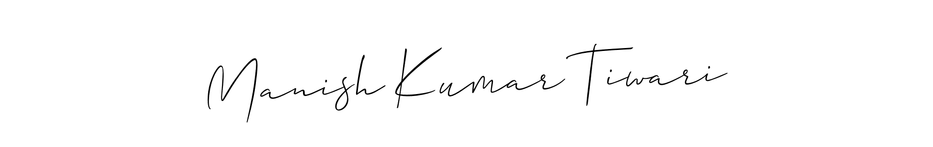 You can use this online signature creator to create a handwritten signature for the name Manish Kumar Tiwari. This is the best online autograph maker. Manish Kumar Tiwari signature style 2 images and pictures png