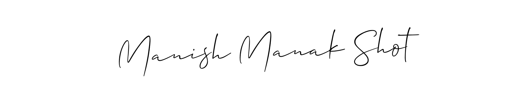 You can use this online signature creator to create a handwritten signature for the name Manish Manak Shot. This is the best online autograph maker. Manish Manak Shot signature style 2 images and pictures png