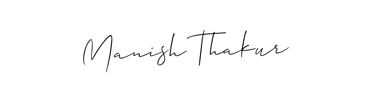 You can use this online signature creator to create a handwritten signature for the name Manish Thakur. This is the best online autograph maker. Manish Thakur signature style 2 images and pictures png