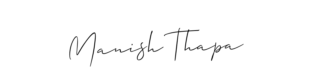 You can use this online signature creator to create a handwritten signature for the name Manish Thapa. This is the best online autograph maker. Manish Thapa signature style 2 images and pictures png