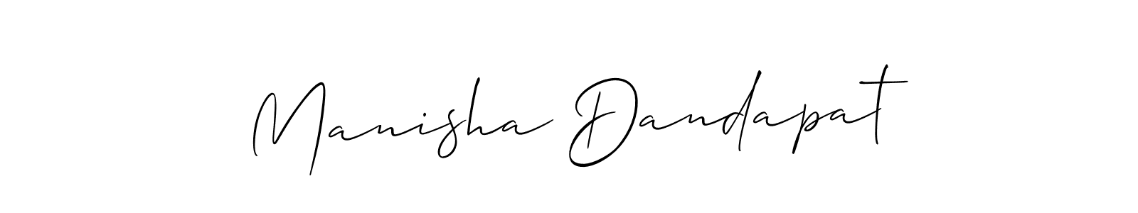 Best and Professional Signature Style for Manisha Dandapat. Allison_Script Best Signature Style Collection. Manisha Dandapat signature style 2 images and pictures png