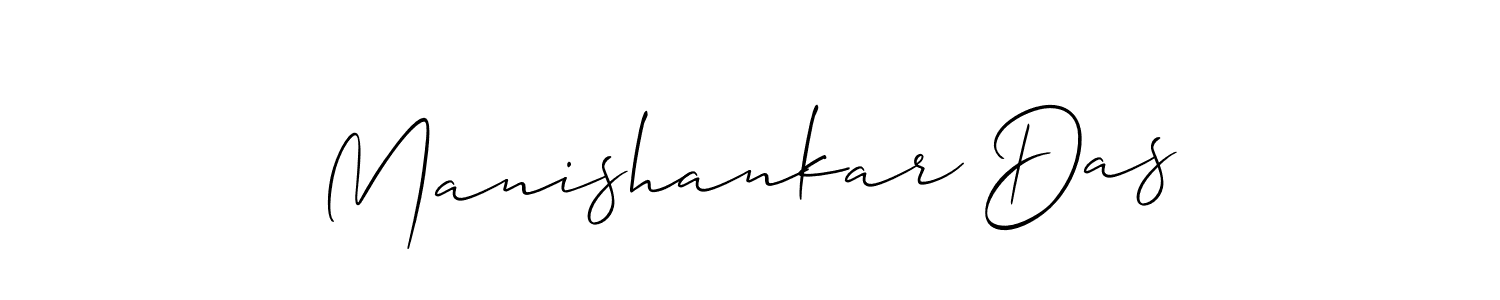 Design your own signature with our free online signature maker. With this signature software, you can create a handwritten (Allison_Script) signature for name Manishankar Das. Manishankar Das signature style 2 images and pictures png