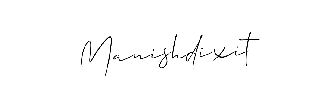 Make a short Manishdixit signature style. Manage your documents anywhere anytime using Allison_Script. Create and add eSignatures, submit forms, share and send files easily. Manishdixit signature style 2 images and pictures png