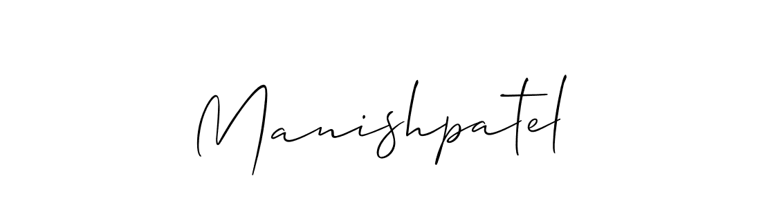 if you are searching for the best signature style for your name Manishpatel. so please give up your signature search. here we have designed multiple signature styles  using Allison_Script. Manishpatel signature style 2 images and pictures png