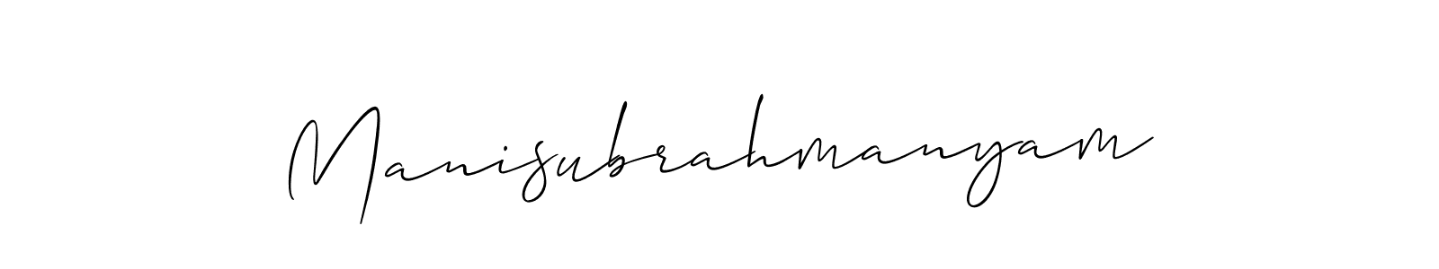 Here are the top 10 professional signature styles for the name Manisubrahmanyam. These are the best autograph styles you can use for your name. Manisubrahmanyam signature style 2 images and pictures png