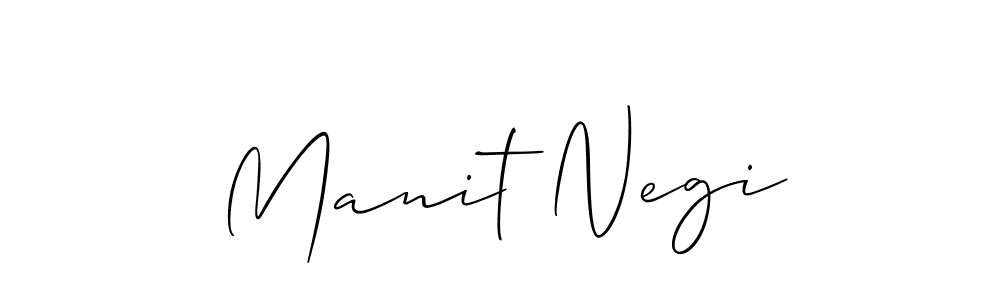 Similarly Allison_Script is the best handwritten signature design. Signature creator online .You can use it as an online autograph creator for name Manit Negi. Manit Negi signature style 2 images and pictures png