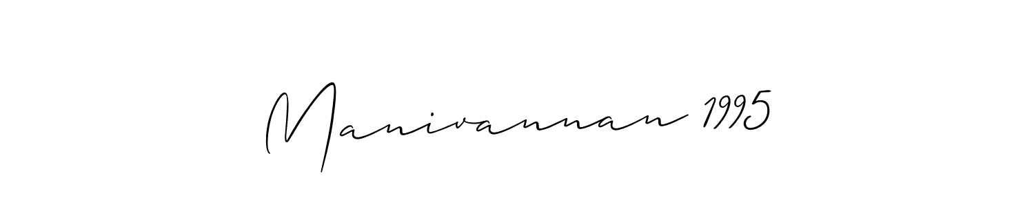 How to make Manivannan 1995 signature? Allison_Script is a professional autograph style. Create handwritten signature for Manivannan 1995 name. Manivannan 1995 signature style 2 images and pictures png