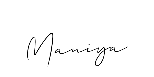 How to Draw Maniya signature style? Allison_Script is a latest design signature styles for name Maniya. Maniya signature style 2 images and pictures png