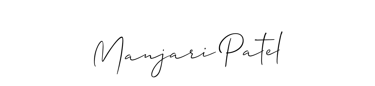 Once you've used our free online signature maker to create your best signature Allison_Script style, it's time to enjoy all of the benefits that Manjari Patel name signing documents. Manjari Patel signature style 2 images and pictures png